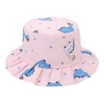thumbnail image 4 of MIASHUI Breathable Fisherman Sun Hat For Kids Outdoor Beach Activities And Summer Pink,One Size, 4 of 4