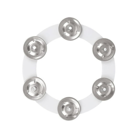 Langgg Accessoires de Percussion à Main Musique avec Sons Brillants et Croquants pour Rassemblements Cymbales Professionnelles avec une Rangée