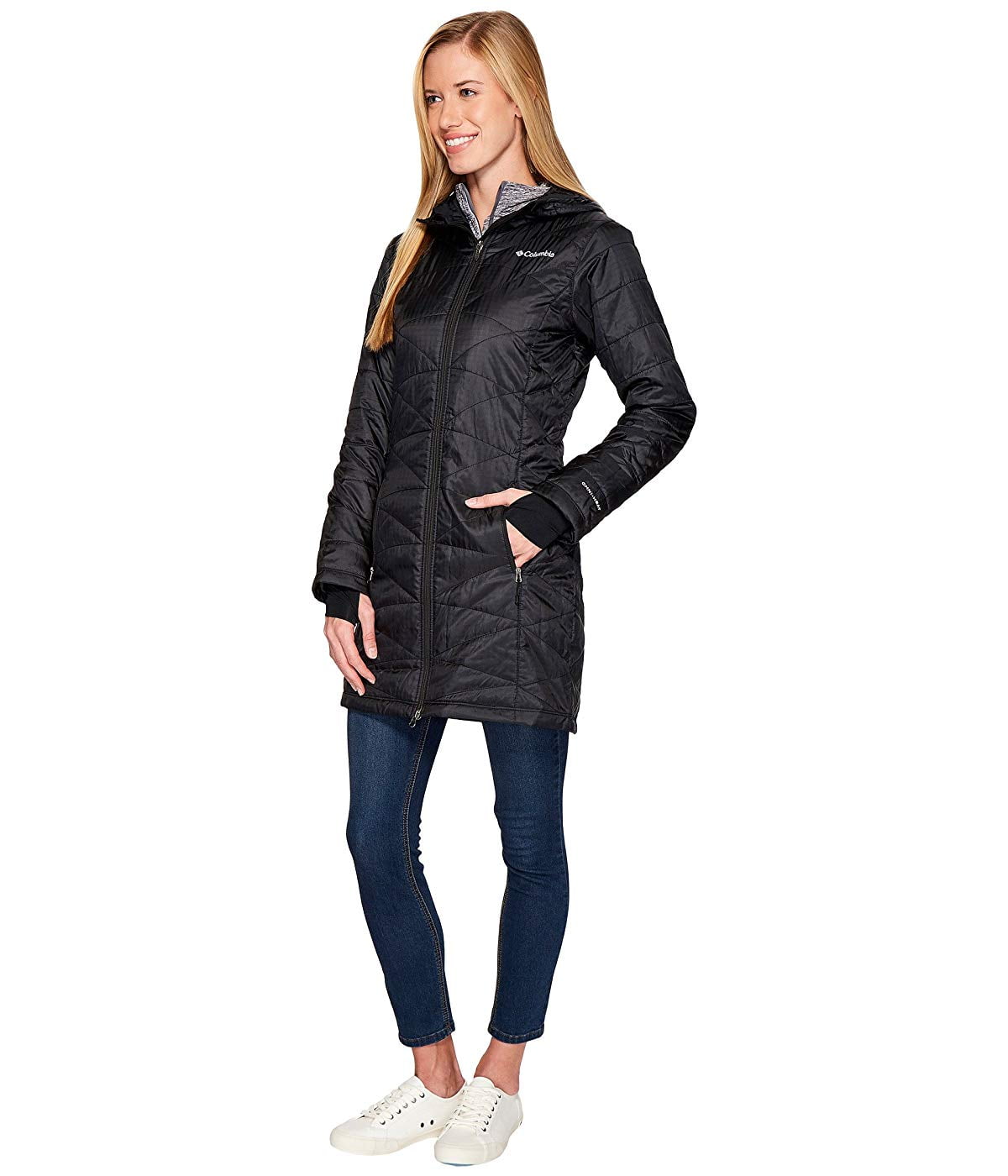 Columbia mighty lite hooded jacket black hotsell