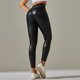 thumbnail image 3 of Nuevas mallas de mujer de gran tamaño a la moda, pantalones de cuero PU ajustados y sexis de cintura alta, pantalones de Yoga coloridos para mujer, 3 of 5