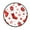 Christmas Socks and Gloves Pattern, variant on 36.2 Inch Round Floor Mat Colorful Christmas Ornaments Carpet Decor Rug for Living Room Bedroom