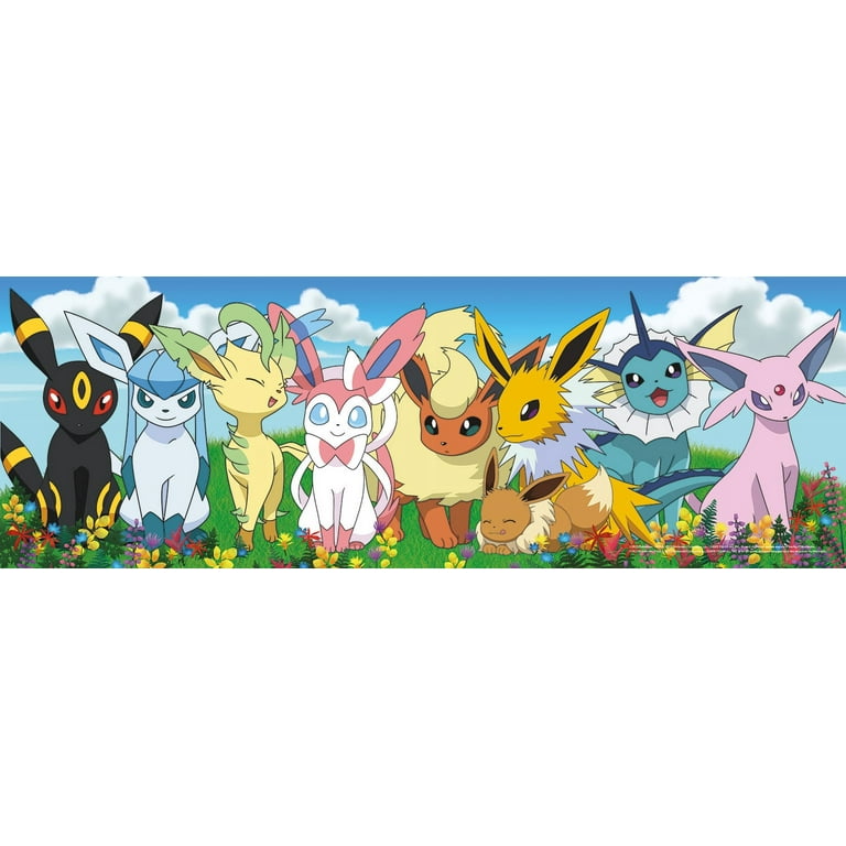 Buffalo Games Multi-Piece Pokemon Eevee Montage Adult Interlocking