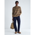 thumbnail image 2 of Free Assembly Men's Fair Isle Sweater with Long Sleeves, Midweight, Sizes XS-3XLT, 2 of 6