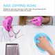 thumbnail image 2 of 2pcs Practical Manicure Soak Bowls Nail Art Soaking Bowls Manicure Spa Tools, 2 of 4
