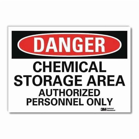 Lyle Danger Sign,10inx14in,Reflctv Sheeting U3-1166-RD_14X10