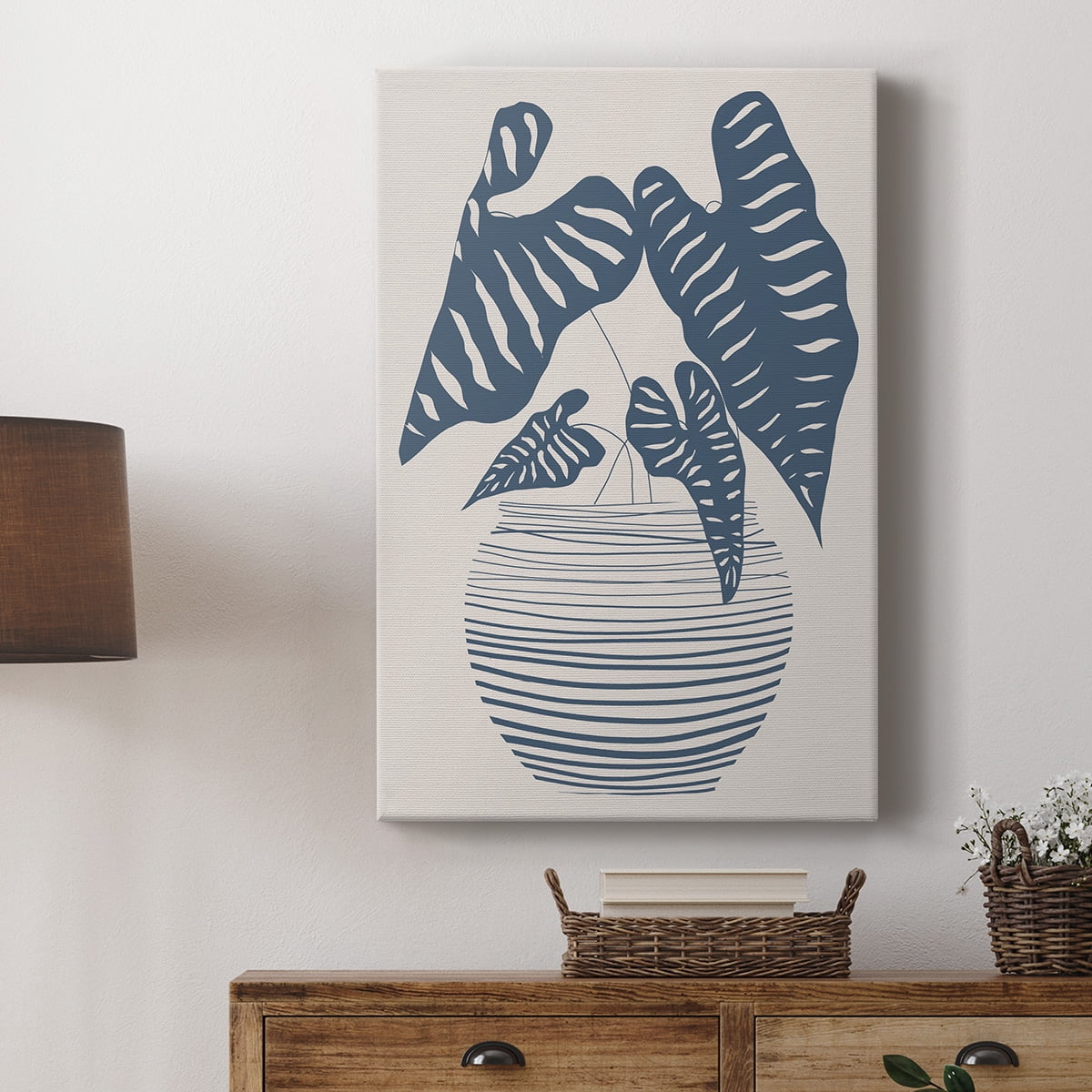 Wired in Monochrome I Premium Gallery Wrapped Canvas - Ready to Hang
