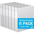 thumbnail image 1 of Davis Group, Premium Economy, D Ring, Binder, 6 Pack, 1.5", 1 of 3
