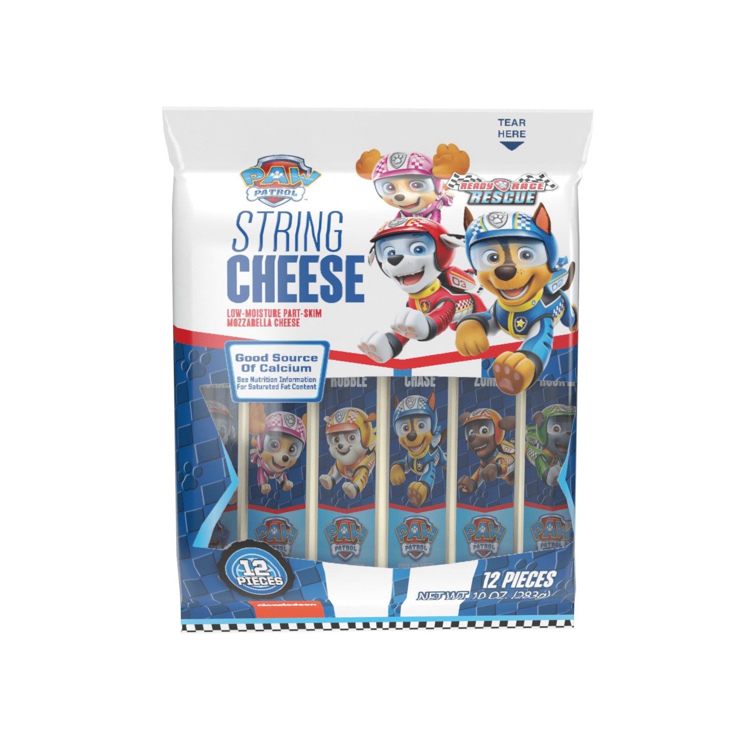 Paw Patrol String Cheese Mozzarella Cheese, 10 Oz., 12 Count Walmart