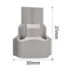 thumbnail image 4 of Copas fijas traseras 1/8 con orificios múltiples de metal, 1 par de eje sólido 4WD LMT para piezas de repuesto del modelo de camión Losi LMT plata Baoblaze Montaje del eje trasero, 4 of 6