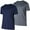 Navy / Charcoal, variant on Ultra Performance Mens Dry-Fit Shirts 2 Pack Workout Gym T-Shirts, Athletic Tees for Men, Multipack Training Tops Navy/White