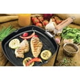 thumbnail image 2 of MasterPan Non-Stick Grill Pan Wooden, 11", Folding Handles, 2 of 11