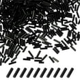 thumbnail image 1 of Uxcell 1800-Pack Cuentas Bugle, Cuentas de Vidrio de Tubo Bugle de 2x6mm para Manualidades DIY/Pulseras/Collares Negros, 1 of 7