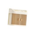 thumbnail image 1 of Caja organizadora de maquillaje, caja organizadora de cosméticos, contenedor de almacenamiento de cosméticos para encimera, tocador, dormitorio y baño 2 niveles, 1 of 9