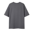 thumbnail image 3 of Camisas de Manga Corta de los Hombres Color Sólido de Ajuste Cuello Redondo Tops Casuales, Verano Y Primavera, Camisas Casuales de los Hombres, 3 of 6