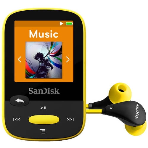 SanDisk Clip Sport 4GB MP3 Player, SDMX24004G