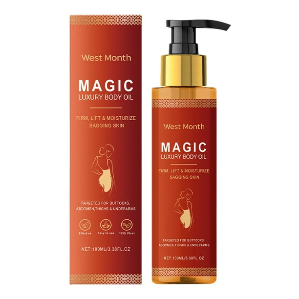 Aceite Corporal 100 Ml Hidratante Con Ingenios Naturales para Los Tipos Piel Rojo