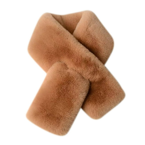 Ediodpoh Women's Thick Scarf Stylish Warm and Versatile Winter Fashion Accessory Soft And Coffee