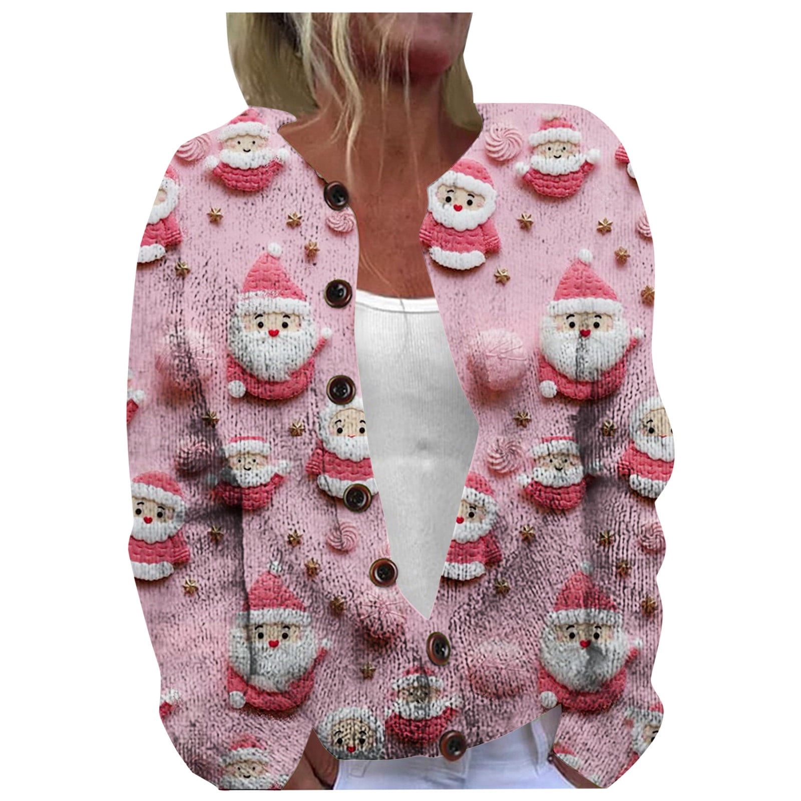 Femme Hiver Cardigan Long Tricot Veste Ouvert Épais - Pull Gilet Chaud Capuche Manteau Sweater Confortable