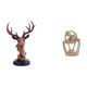 thumbnail image 1 of Figura de cabeza de ciervo,Adorno de cabeza de ciervo,estatua de animal decorativa,Figura decorativa de cabeza de ciervo para mesa,Estatua abstracta,Estatua abstracta,decoración para el, 1 of 8