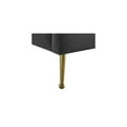 thumbnail image 4 of Meridian Furniture Lily Solid Wood and Tufted Velvet Twin Bed in Gray, 4 of 6