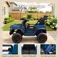 thumbnail image 5 of iYofe Ford Ford Bronco Raptor Electric Ride on Cars for Kids, 12V Powered Ride on Toys Truck with Remote Control, 4 Wheels, Spring Suspension, Blue, 5 of 7