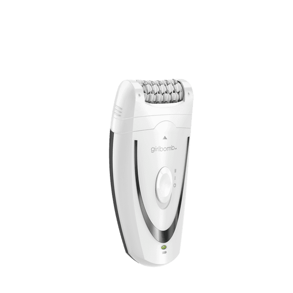 Conair Girlboomb Rechargeable Epilator Ice Roller Hair Removal - White