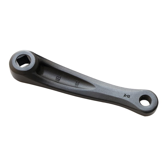 Kids Bike Crank Arm, Aluminum Alloy Crank Left Arm, Rhombus Hole Cycling Crank Leg, Left Single Chain Crank Arm 152mm