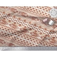thumbnail image 2 of Soimoi Velvet Fabric Aztec Geometric Print Fabric by The Yard 58 Inch Wide, 2 of 3
