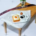 thumbnail image 2 of 52 Casa de muñecas accesorios para casa de muñecas miniatura accesorios de tiro modelo juguete hamburguesa plato de desayuno D440, 2 of 6