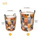 thumbnail image 3 of Balery Cute Cat Paw Cesta de ropa redonda con asas, impermeable, independiente, para ropa, juguetes, dormitorio y familia-Medium, 3 of 6