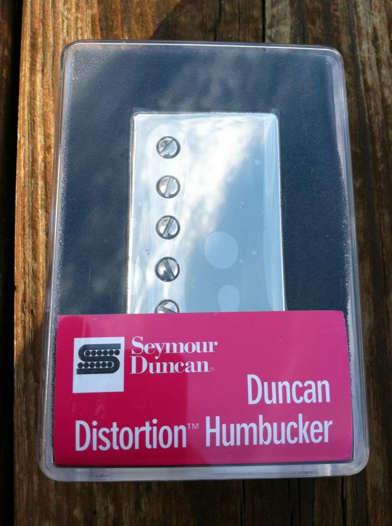 Seymour Duncan Distortion SH-6 BRIDGE Humbucker Guitar Pickup Nickel  Cover