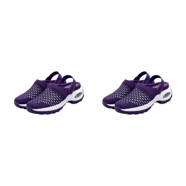 Guardurnaity Zapatos ligeros y transpirables de 2 piezas para mujer, para el hogar y la fiesta, zapatos deportivos para mujer, zapatos para correr, Type7 NO7