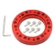 thumbnail image 2 of Coche Volante Hub Adaptador Espaciador Pad Ruedas Accesorios Piezas Rojo, 2 of 6