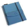thumbnail image 1 of Cuaderno A5 con liga, Oxford, color gris, 70 hojas rayadas., 1 of 3