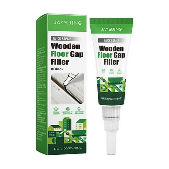 Seam Filler Sealant under $5! Yrmaups Wood Filler and Sealer, Pointed Tip Caulk for Furniture Floor Scratch Repair, Gap Filler for Cracks, Seam Concealer, Paintable, Sandable, Dries Fast