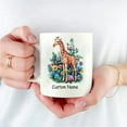 thumbnail image 4 of Personalized Cute Giraffe Coffee Mug – Adorable Gift for Giraffe Lovers, Parents, Kids, Friends – Custom Name Ceramic Mug 11oz – Perfect for Coffee & Tea, 4 of 6