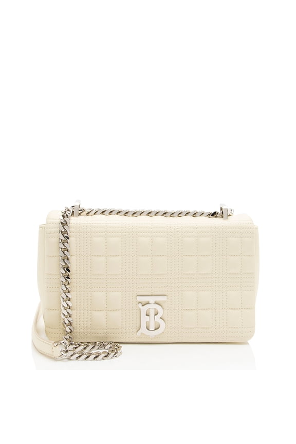 Pre-Owned Burberry Quilted Lambskin TB Lola Chain Small Crossbody