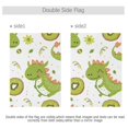 thumbnail image 3 of Dinosaur and Kiwi Garden Flag Double Sided Outdoor Banners for Courtyard Outdoor Lawn Farmhouse Holiday Decorations, 3 of 5