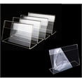 thumbnail image 3 of Portaetiquetas transparente de 40 piezas, etiquetas de precio de acrílico transparente, portatarjetas de exhibición de letreros pequeños, portatarjetas de nombre de etiqueta de precio (6x4cm), 3 of 5