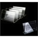 thumbnail image 3 of Portaetiquetas transparente de 40 piezas, etiquetas de precio de acrílico transparente, portatarjetas de exhibición de letreros pequeños, portatarjetas de nombre de etiqueta de precio (6x4cm) XianweiShao 9024719150215, 3 of 5