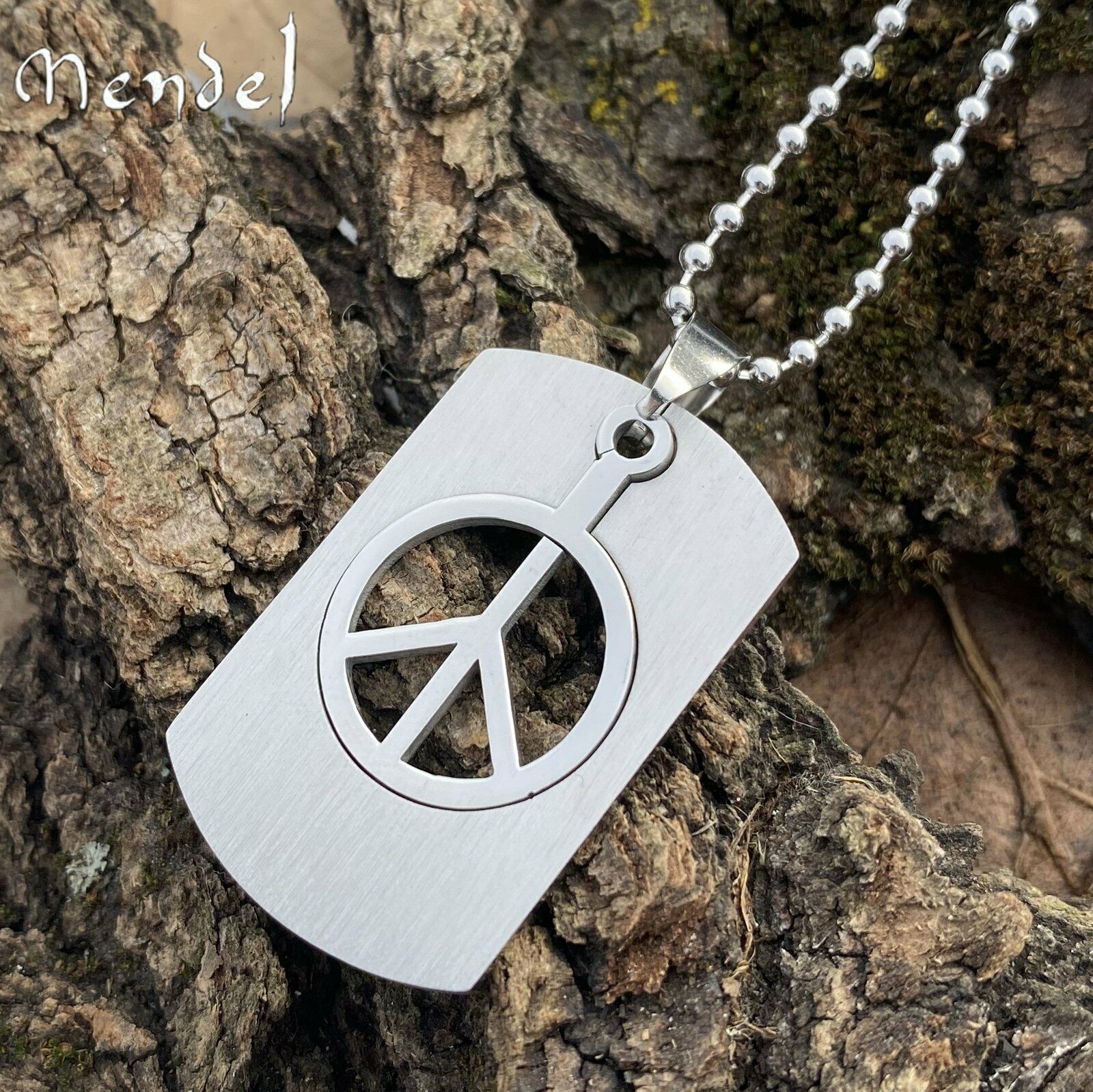 Peace Necklace Men