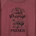 thumbnail image 3 of Alice In Wonderland - I Have Strange Friends - Women's Lightweight French Terry Long Sleeve Shirt, 3 of 5