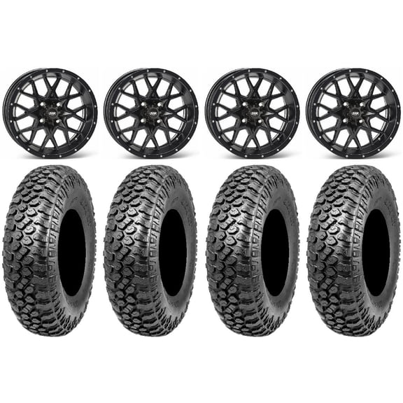 ITP Hurricane 15" Wheels Black 32" RAZR XT Tires Polaris RZR XP 1000 / PRO XP / Ranger XP 900/1000
