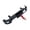 black, variant on Dualoai 1/12 RC Rear Bumper Easy to Install with Trailer Hitch for 300 DIY Accessory black