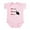 Petal Pink, variant on CafePress - Crawl Walk Race Body Suit - Baby Light Bodysuit, Size Newborn - 24 Months
