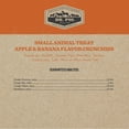 thumbnail image 4 of (2 pack) Dr. Pol Apple & Banana Flavor Crunchy Small Animal Treats, 3 oz. Bag, 4 of 8