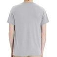 thumbnail image 5 of Hanes Workwear Pocket T-Shirt, X-Temp Cooling, Men’s Basic Work Tee, Light Steel, S, 5 of 6