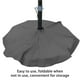 thumbnail image 3 of Cubierta De La Base De La Sombrilla Para Patio Tela Oxford Negra Rejilla Para Sombrilla A Prueba De Sol Protector De Base De Sombrilla Para Patio A Prueba De Viento E Impermeable matsuzay HA016688-00, 3 of 7