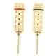 thumbnail image 2 of 1 Par de Banana Atornillables de , Conector Banana, Cable de de sonido de Clavija, 2 of 7