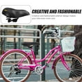 thumbnail image 4 of DEEPCRAFF Electric Bike Seat with Thick Springs for Comfortable Stable Ride Black Durable Saddle, 4 of 6
